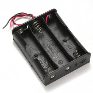18650 Battery Holder – Triple Slot (Without Switch)