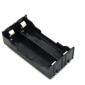 18650 Battery Holder – Double Slot (PCB Mounted)