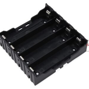 18650 Battery Holder – Quad Slot (PCB Mounted)