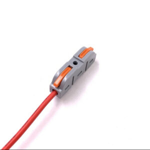 Inline Quick Connector – Single 1-Port (Orange)