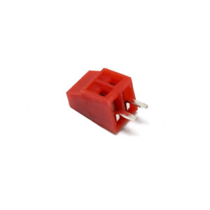 2 Pin Pcb Mount Screw Terminal Block Connectors - 128 (2) Red