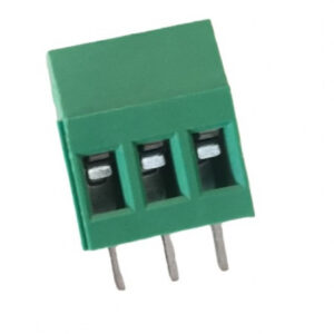 3 Pin Pcb Mount Screw Terminal Block Connectors - 128 (3) Green