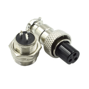 3P Metal Round Male and Female Metal Round Connectors GX16 - 16mm