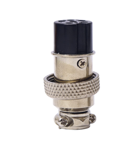 6P Metal Round Male and Female Metal Round Connectors GX16 - 16mm - Image 2