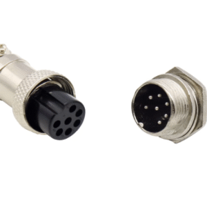 7P Metal Mini Round Male and Female Metal Round Connectors GX12 - 12mm