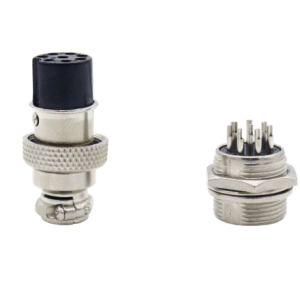 8P Metal Mini Round Male and Female Metal Round Connectors GX12 - 12mm