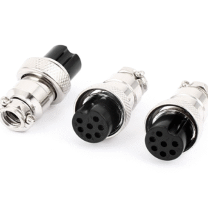 7P Metal Round Male and Female Metal Round Connectors GX16 - 16mm