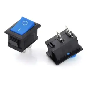 2 Pin Rocker Switch KDC1 Blue