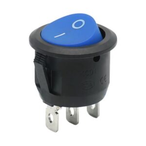 3 Pin Round Rocker Switch